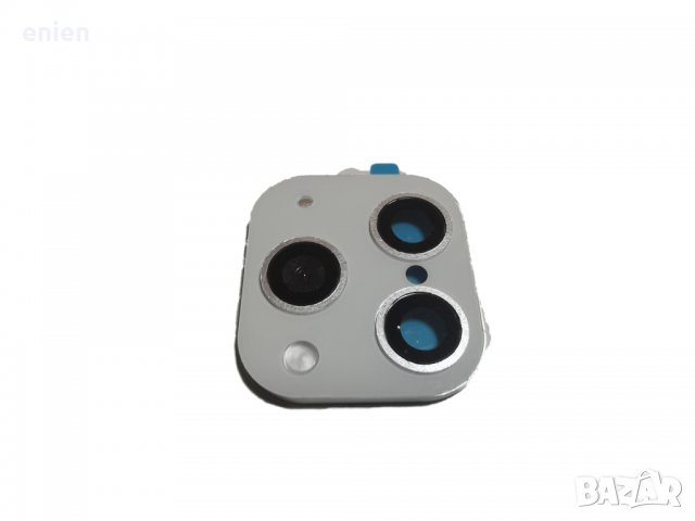 Протектор за камера за iPhone X XS с визия на 11 Pro / черен, бял, снимка 1 - Фолия, протектори - 31507390