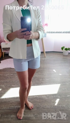 Бяло сако размер М