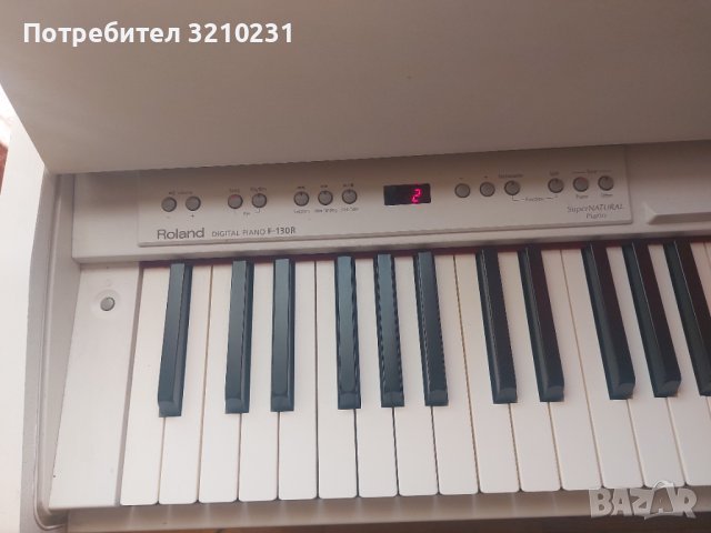 Digital Piano Roland F-130r SoundSuperNATURAL Piano, снимка 7 - Пиана - 42321652