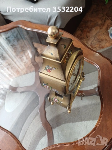 Настолен каминен часовник, снимка 9 - Антикварни и старинни предмети - 53075357