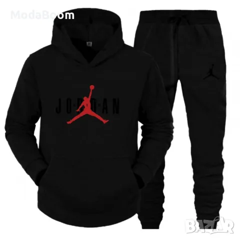Nike Jordan черен мъжки екип 