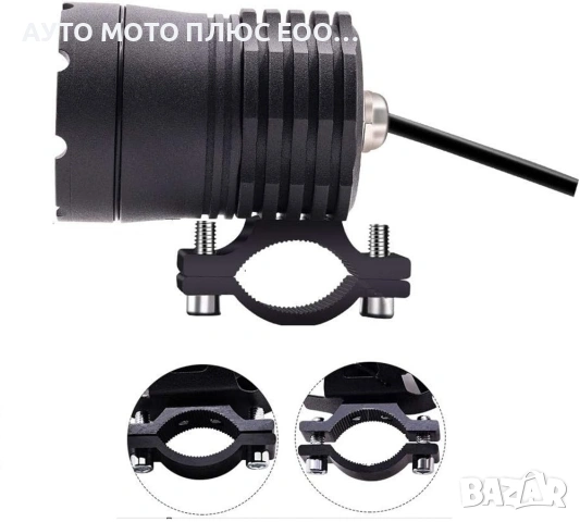 Комплект 6 SMD LED халогени за мотор 6500К - 2 броя., снимка 4 - Аксесоари и консумативи - 54238577