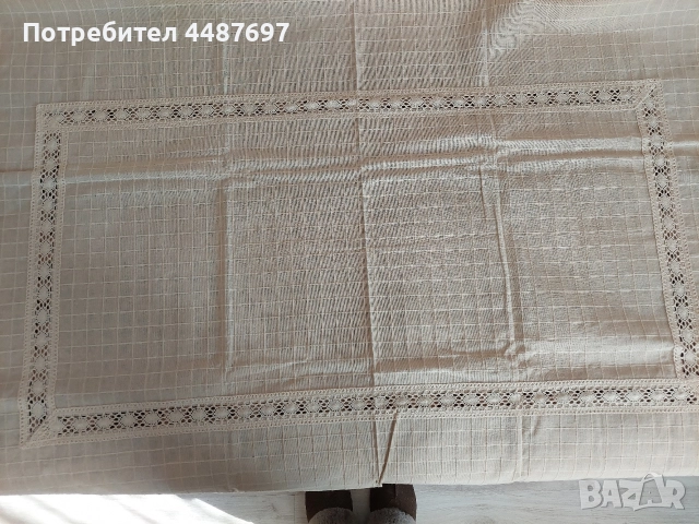 Покривка за маса от лен, снимка 4 - Покривки за маси - 52648209