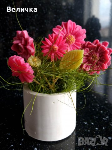Цветница.Малки подаръчета., снимка 5 - Изкуствени цветя - 39967567