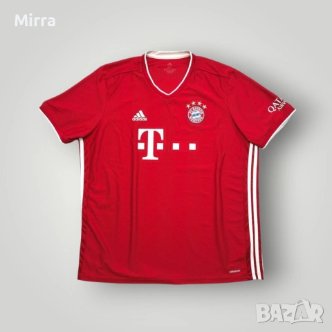 Adidas Bayern Munchen 2020/21 Home Футболна Jersey Тениска