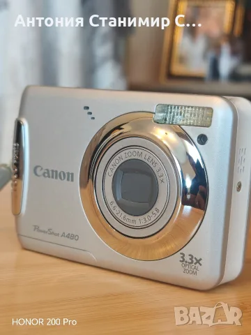 Canon powershot a480, снимка 2 - Фотоапарати - 55766424