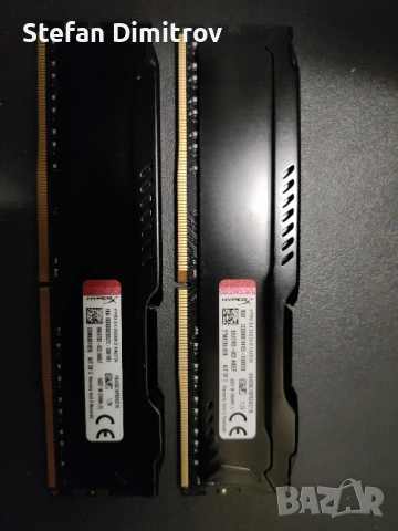 RAM памет HyperX Fury 16GB (2x8GB) DDR4 2666MHz, снимка 2 - RAM памет - 54017512