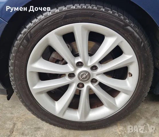 джанти с гуми opel 18" 5 x 115, снимка 2 - Гуми и джанти - 56240835
