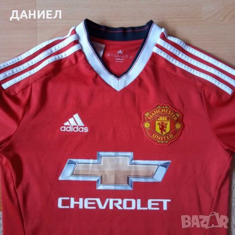 Оригинална Детска тениска Adidas climacool Manchester United раэмер 13-14 години , снимка 1 - Футбол - 29262044