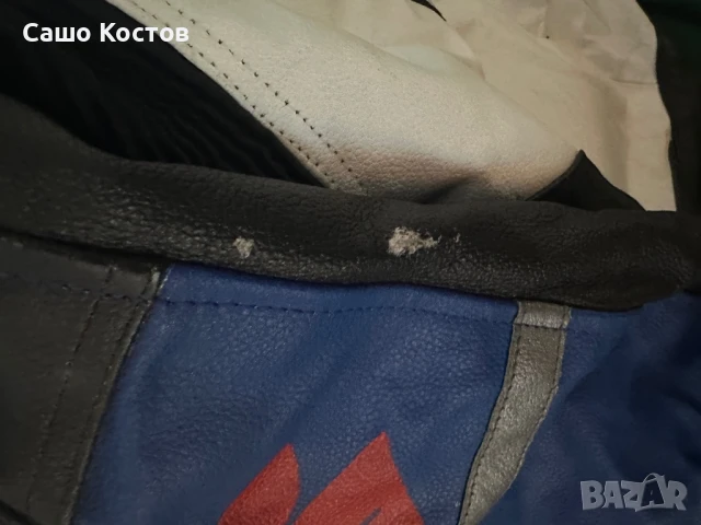 Кожен мото екип от дер части с ГЪРБИЦА SUZUKI gsxR, снимка 5 - Други - 51326777