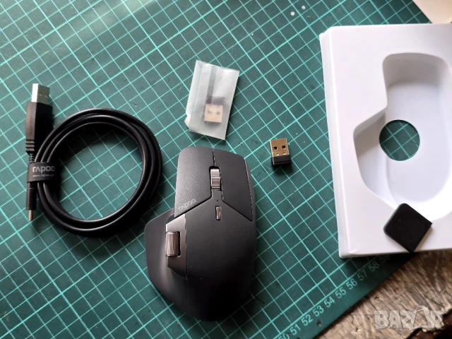 Rapoo MT760 Нова Безжична Мишка 2.4Ghz и блутут , снимка 2 - Клавиатури и мишки - 54295777