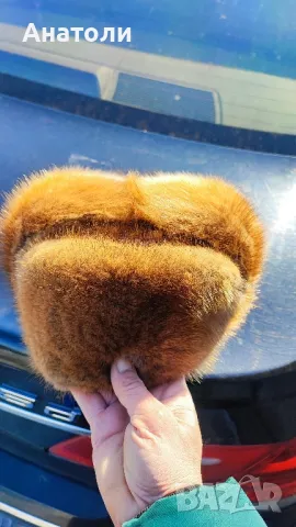 Шапка калпак от лисица 