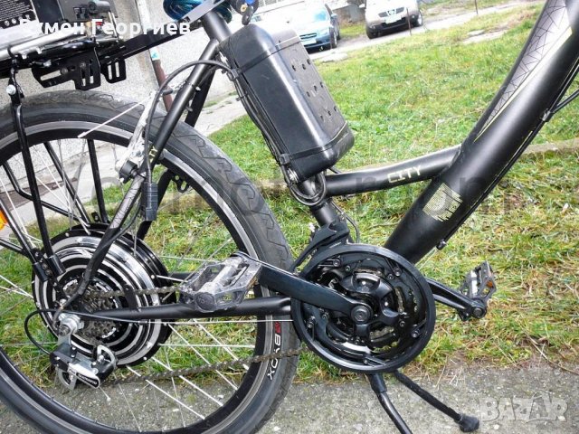 Велосипед с електродвигател (електробайк) 500W, 48V , снимка 12 - Велосипеди - 35395610