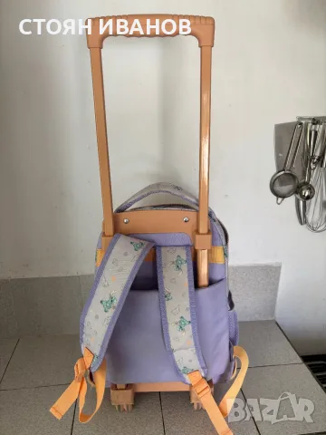 Продавам-Детска раница с колелца, снимка 4 - Раници - 56293568