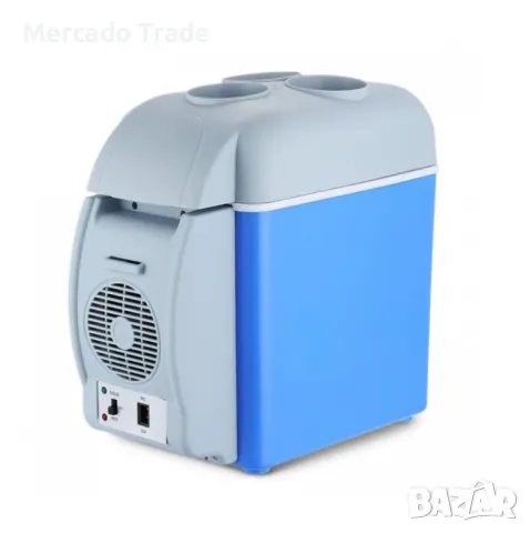 Хладилник за кола с функция за охлаждане Mercado Trade, 7,5л.