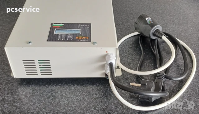 Синусоидален UPS за парно с батерия, 100W, LCD дисплей