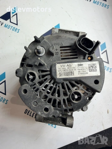 06J903023H 14V 140A Valeo алтернатор Динамо от Vw Golf R 4motion 2018г, двигател CJX 2.0 TFSI 300 кс, снимка 5 - Части - 54221440