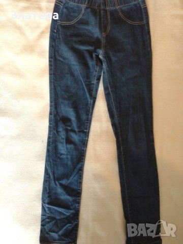 Дънков клин за 10-11 г. - 5 лв, снимка 2 - Детски панталони и дънки - 42138690