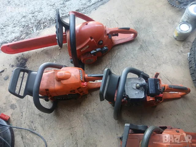 Заглавие за обявата: Моторни триони / Резачки Husqvarna (135, 435, 55) и Dolmar PS-34