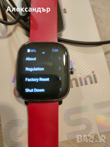 Xiaomi Amazfit GTS 2 Mini - смарт часовник Ксиаоми, снимка 2 - Смарт часовници - 44574731