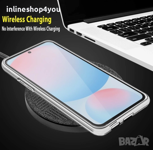 Прозрачен 360° Градуса Кейс Samsung Galaxy S24 / FE / S24+ / S24 Ultra, снимка 8 - Калъфи, кейсове - 52647636