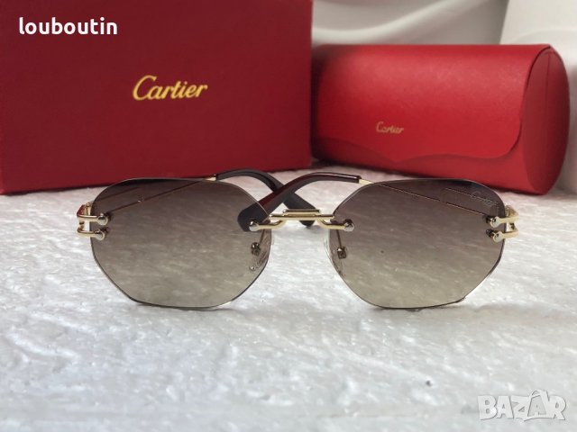 Cartier 2022 слънчеви очила унисекс дамски мъжки очила, снимка 2 - Слънчеви и диоптрични очила - 38152005