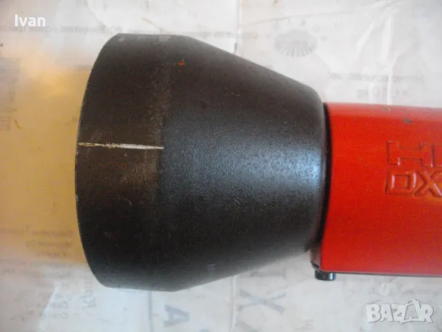 HILTI DX600N ЛИХТЕНЩАЙН ПИСТОЛЕТ РЪЧЕН УРЕД ЗА БЪРЗ МОНТАЖ В БЕТОН МЕТАЛНИ КОНСТРУКЦИИ ЧРЕЗ ЗАРЯД, снимка 6 - Други инструменти - 48048864