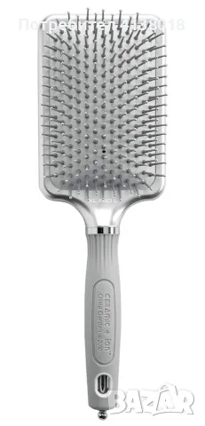 Продавам нова професионална четка за коса Olivia Garden Ceramic + Ion XL Pro Paddle Brush, снимка 6 - Сешоари - 55775315