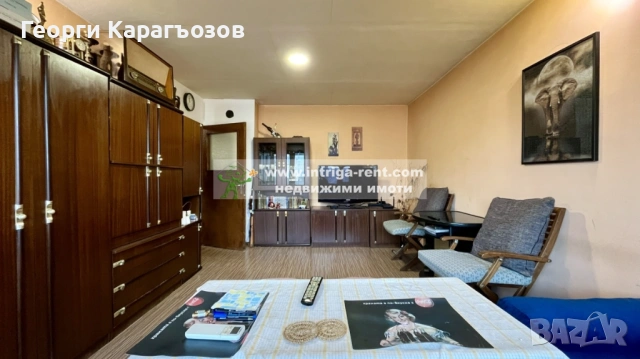 №4070 Двустаен апартамент за продажба в квартал Орфей, Хасково - близо до месарница ”Лидер”., снимка 2 - Апартаменти - 53797139