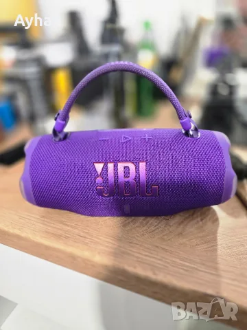 Тонколона JBL Charge 6, 2.0, 45W RMS (30W + 15W), Bluetooth, лилава, IP68 защита, до 28 часа , снимка 4 - Тонколони - 55930202