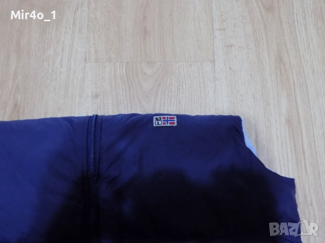 пухен елек napapijri яке горнище блуза худи суичър фанела туризъм планина дамски оригинален M, снимка 3 - Спортни екипи - 51259888