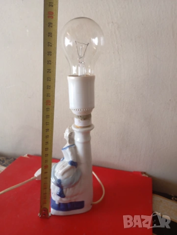 Винтидж настолна лампа , снимка 2 - Настолни лампи - 54154571