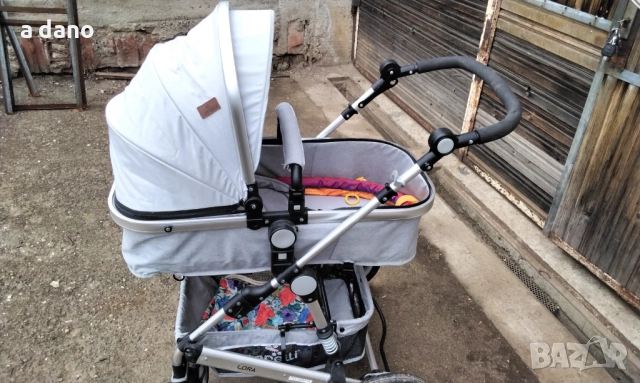 Комбинирана детска количка LORA LORELI, снимка 3 - Детски колички - 52307890