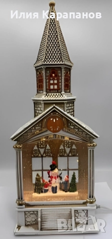 Коледна декорация със снежен човек, снимка 1