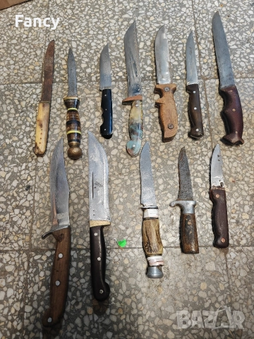 Стари ножове 12 бр , снимка 2 - Антикварни и старинни предмети - 52696195