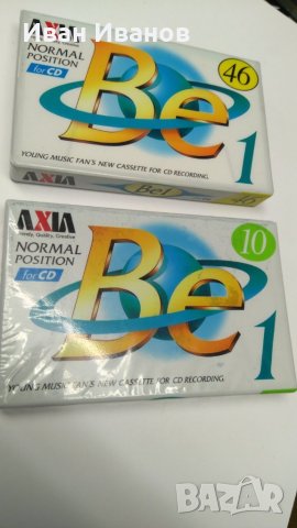 AXIA аудиокасети made in Japan, снимка 1 - Аудио касети - 35389789
