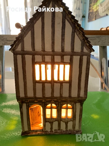 Винтидж нощна лампа / декорация, снимка 9 - Антикварни и старинни предмети - 50976305