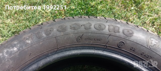 4бр летни гуми Firestone TZ300. 195/55R15. DOT 5115. 5 и 6mm дълбочина на шарката. Внос от Германия., снимка 4 - Гуми и джанти - 37167821