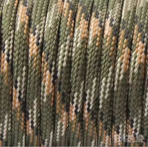 Военен Паракорд 9-Ядрен 650lb (4mm) - 15м Тактическо Въже за Оцеляване и DIY Проекти, снимка 2 - Екипировка - 52167264
