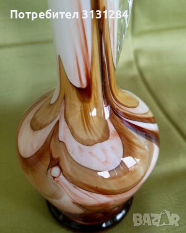 MURANO оригинална кана опалин Carlo Moretti Италия, снимка 8 - Антикварни и старинни предмети - 44586721