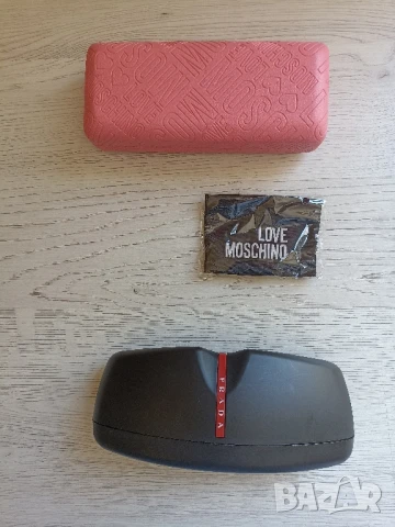 Оригинални слънчеви очила Prada,Love Moschino калъфи