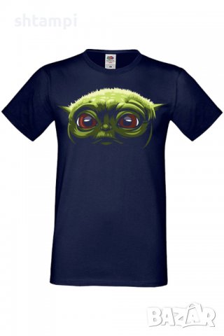 Мъжка тениска Star Wars Yoda 2,Междузвездни войни,Филм,Изненада,Подарък,Повод, снимка 6 - Тениски - 37717787