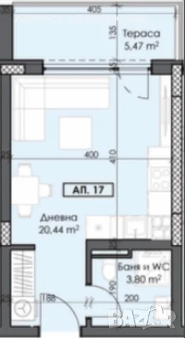 Без комисионна! Едностаен апартамент в Тракия, снимка 3 - Aпартаменти - 49204129