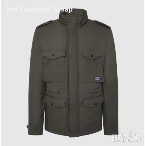 Ново Мъжко яке Terry Pepe Jeans, леко и устойчиво, рипстоп плат L размер, снимка 5 - Якета - 48004248