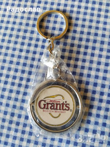 двустранен метален ключодържател Grant's