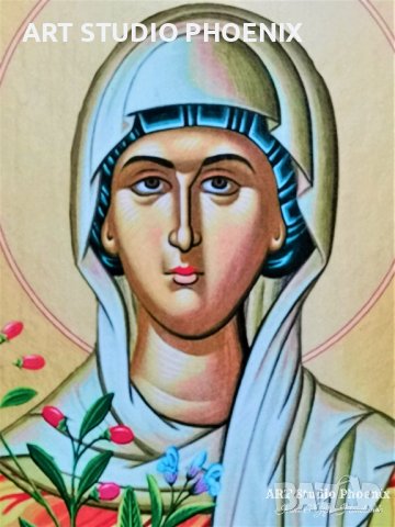 Икона на Света Анастасия ikona sveta anastasia, снимка 2 - Икони - 38659366