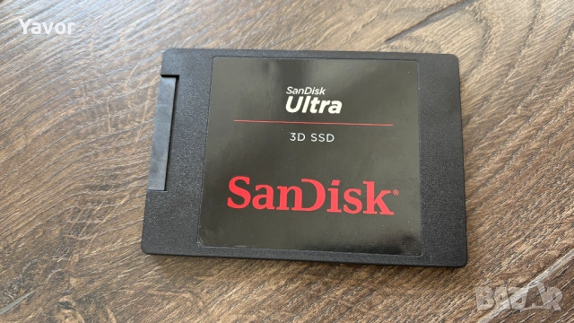 SSD Sandisk 500GB SATA + подарък