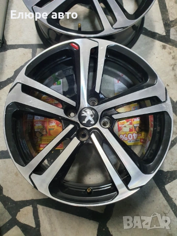 Джанти Пежо 4x108x7J17 ET25, снимка 8 - Гуми и джанти - 54230337