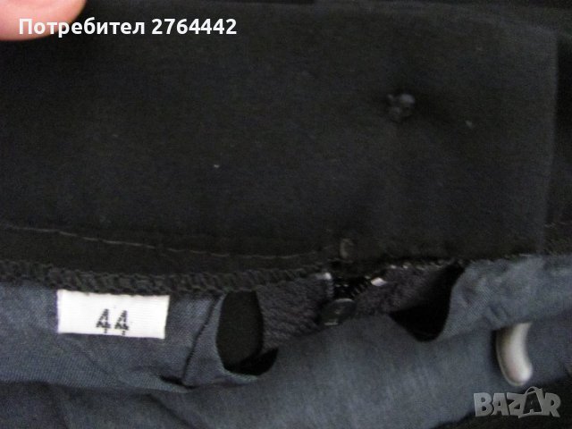 Пола права черна с подплата, снимка 7 - Поли - 36957374