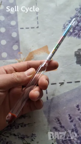 ✅ЧИСТО НОВ СПИРТОМЕТЪР С КОЛБА❗, снимка 5 - Други стоки за дома - 49809039